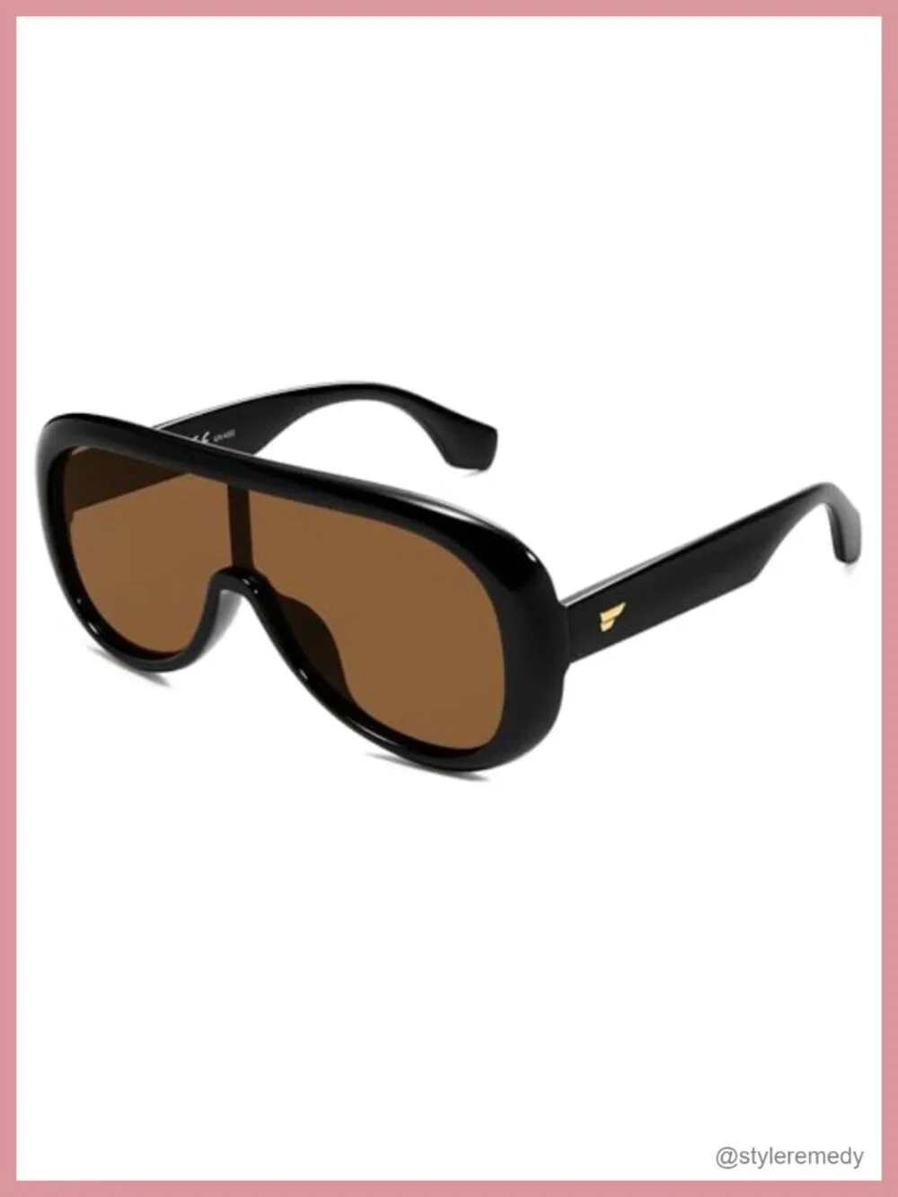 Oversized Aviator Square Sunglasses Polarized UV400 Unisex Retro Futuristic